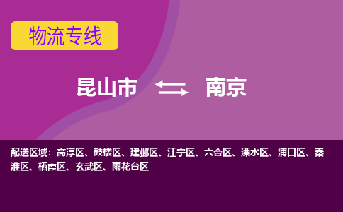 昆山市到南京物流公司-昆山市到南京的物流专线运费_回程车时效几天