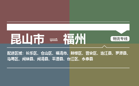 昆山市到福州物流公司-昆山市到福州的物流专线运费_回程车时效几天