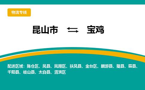 昆山市到宝鸡物流公司-昆山市到宝鸡的物流专线运费_回程车时效几天