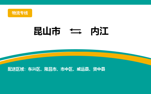 昆山市到内江物流公司-昆山市到内江的物流专线运费_回程车时效几天