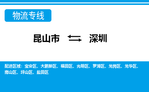 昆山市到深圳物流公司-昆山市到深圳的物流专线运费_回程车时效几天