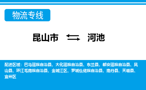 昆山市到河池物流公司-昆山市到河池的物流专线运费_回程车时效几天