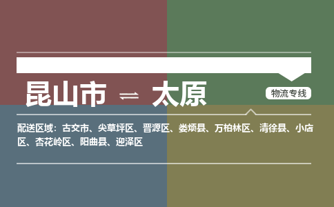 昆山市到太原物流公司-昆山市到太原的物流专线运费_回程车时效几天