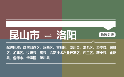 昆山市到洛阳物流公司-昆山市到洛阳的物流专线运费_回程车时效几天