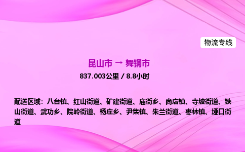 昆山市到武冈市物流专线,昆山市到武冈市货运公司,