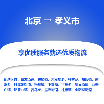 北京到孝义市精品物流专线-北京到孝义市物流公司值得信赖