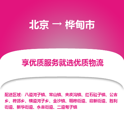 北京到桦甸市精品物流专线-北京到桦甸市物流公司值得信赖